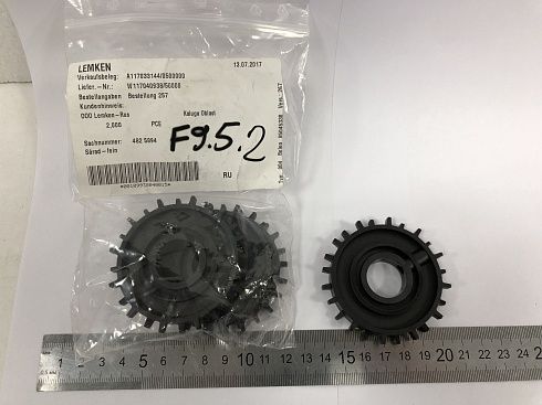4825894 Lemken Высевающее колесо-fein D65x10 2x12-кулачков-M6