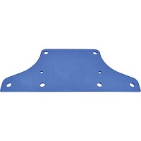 4022570 Lemken Пластина крепления стойки 10x235x580 E8