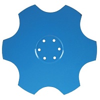 3490455 Lemken Полусферический диск    D450/100x5 gezackt