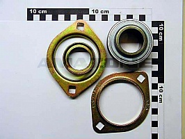 CЕ037 Подшипник натяжной с корпусом